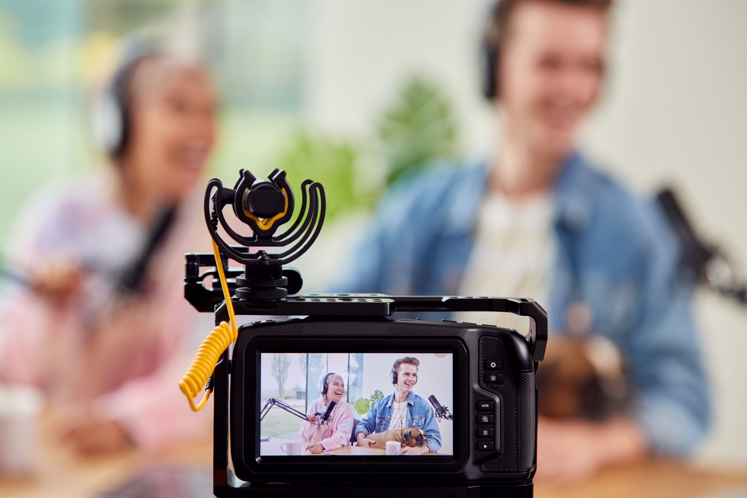 couple with dog vlogging recording video at home w 2026 01 05 06 33 20 utc scaled