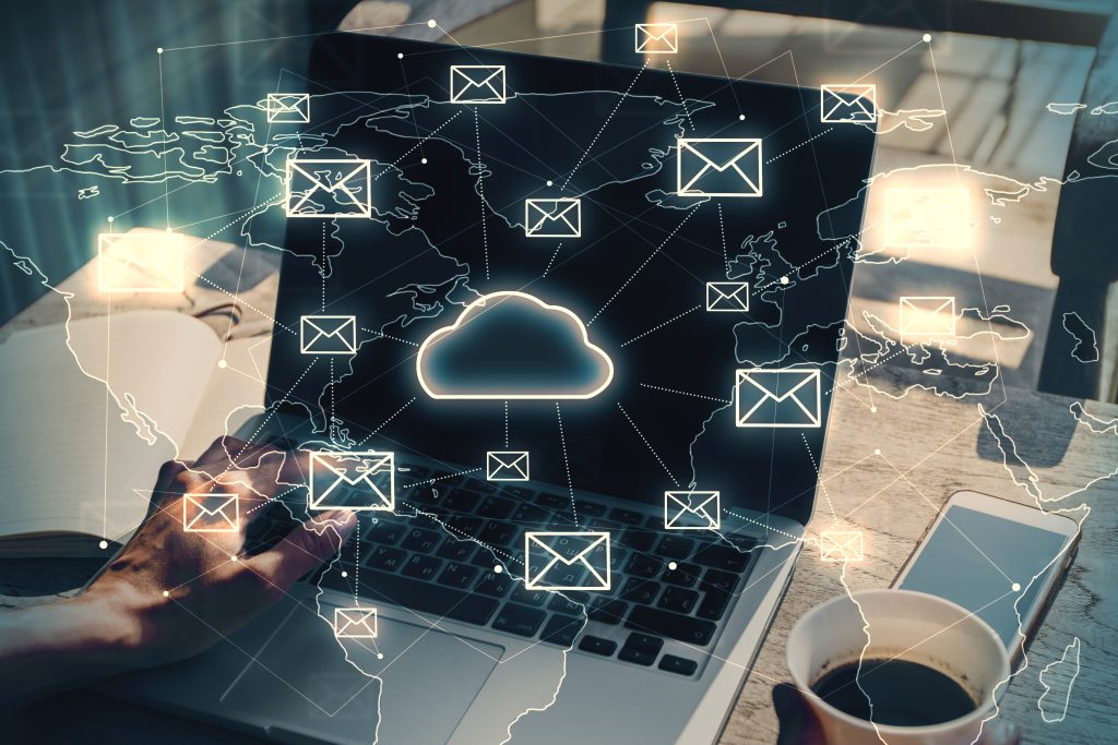 close up of hands using laptop with creative glowi 2025 10 15 06 49 08 utc