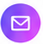 icon form mail circle